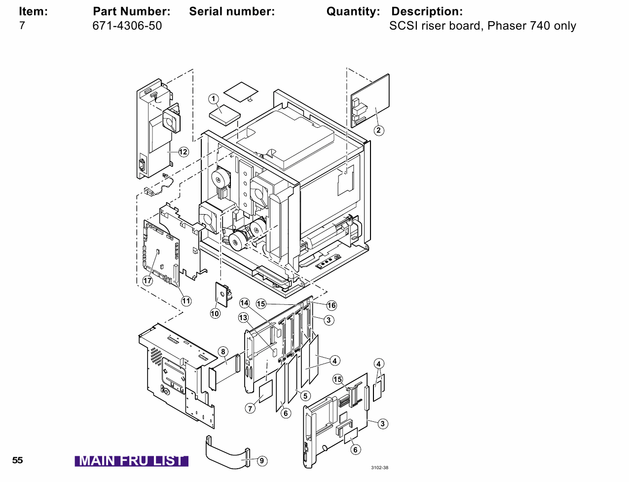 Xerox Phaser 740 Parts List Manual-4